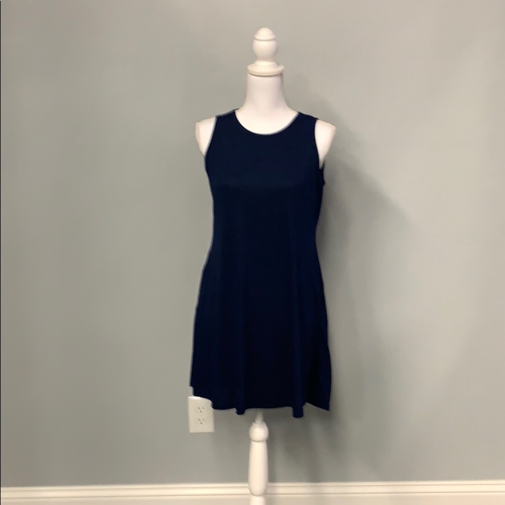 Blue dress